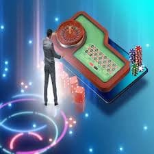 Kontrol permainan dan opsi taruhan di meja Spadegaming